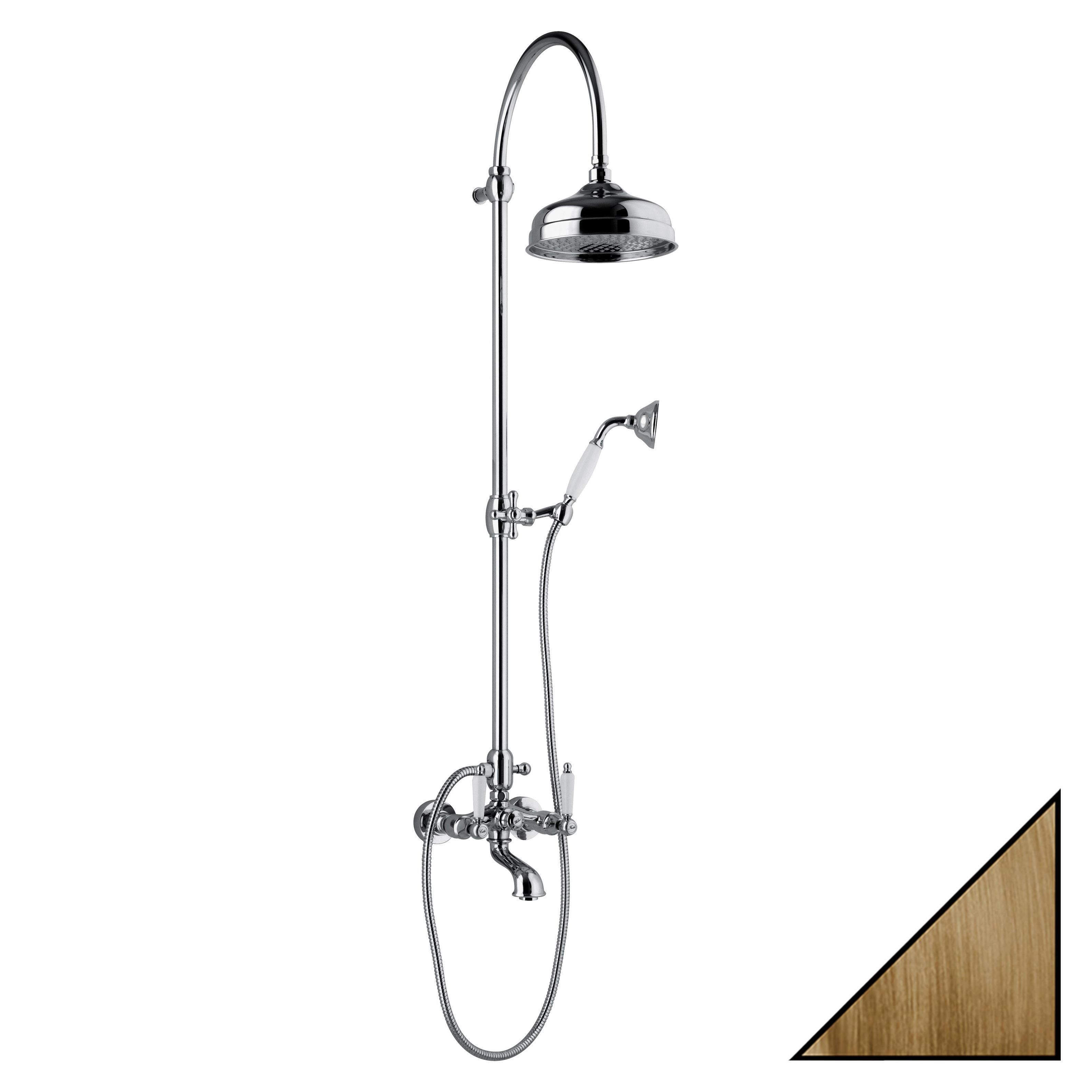 Душевая стойка Webert Dorian DO721208065 бронза - 0