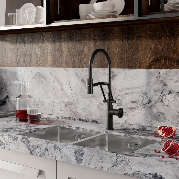 Смеситель для кухни с гибким изливом GRABLFLi05 - 1