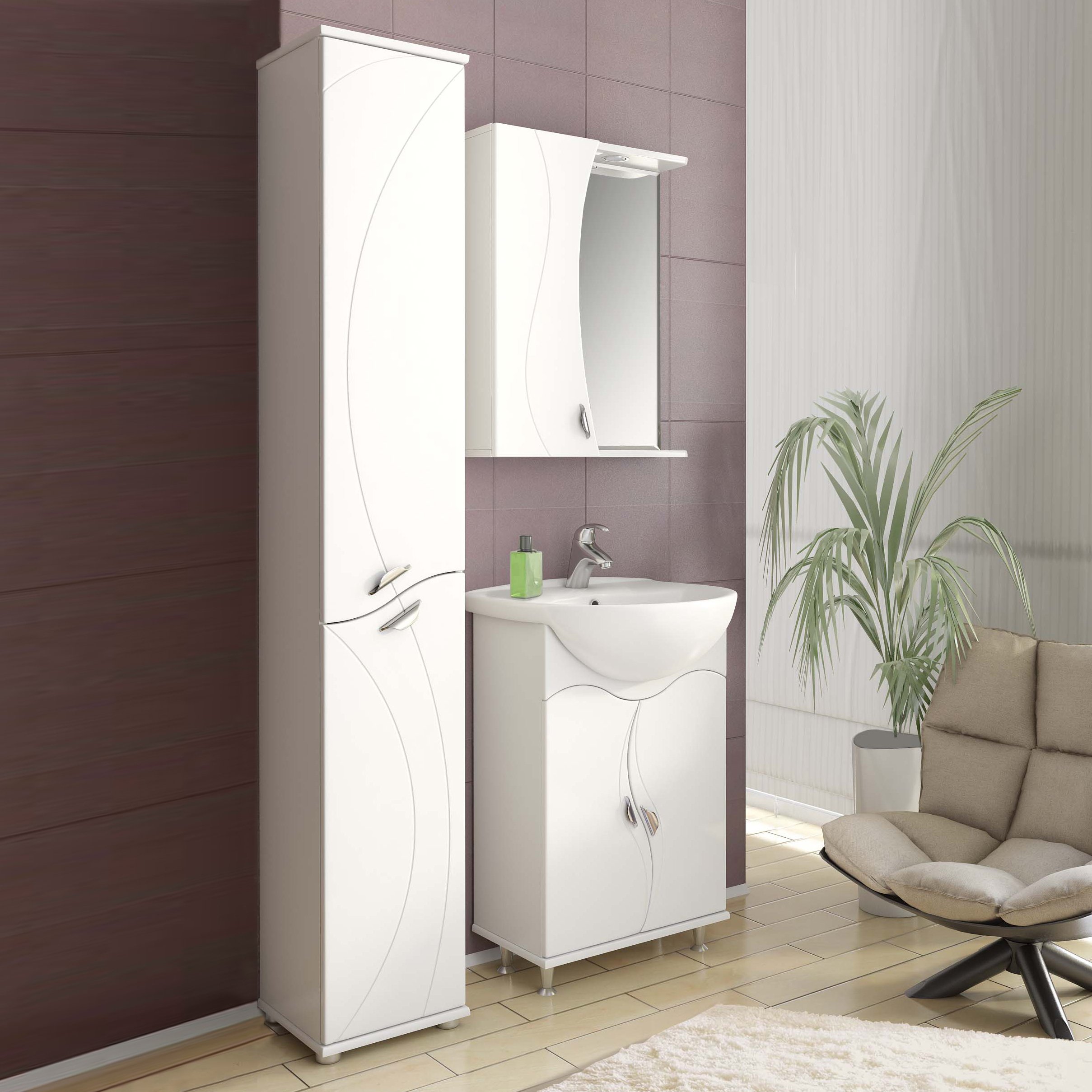 Мебельная раковина Бриклаер Santek Балтика 60 4620000141358 - 1