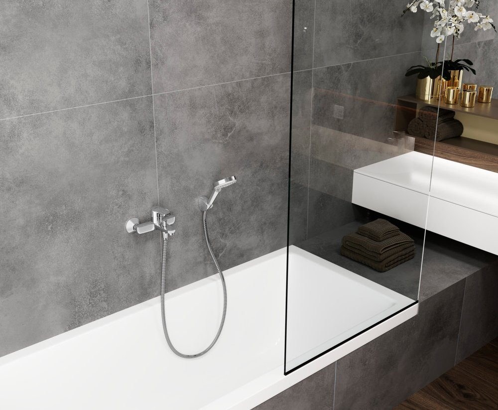 Смеситель Hansgrohe Vernis Blend 71440000 для ванны с душем, хром - 1