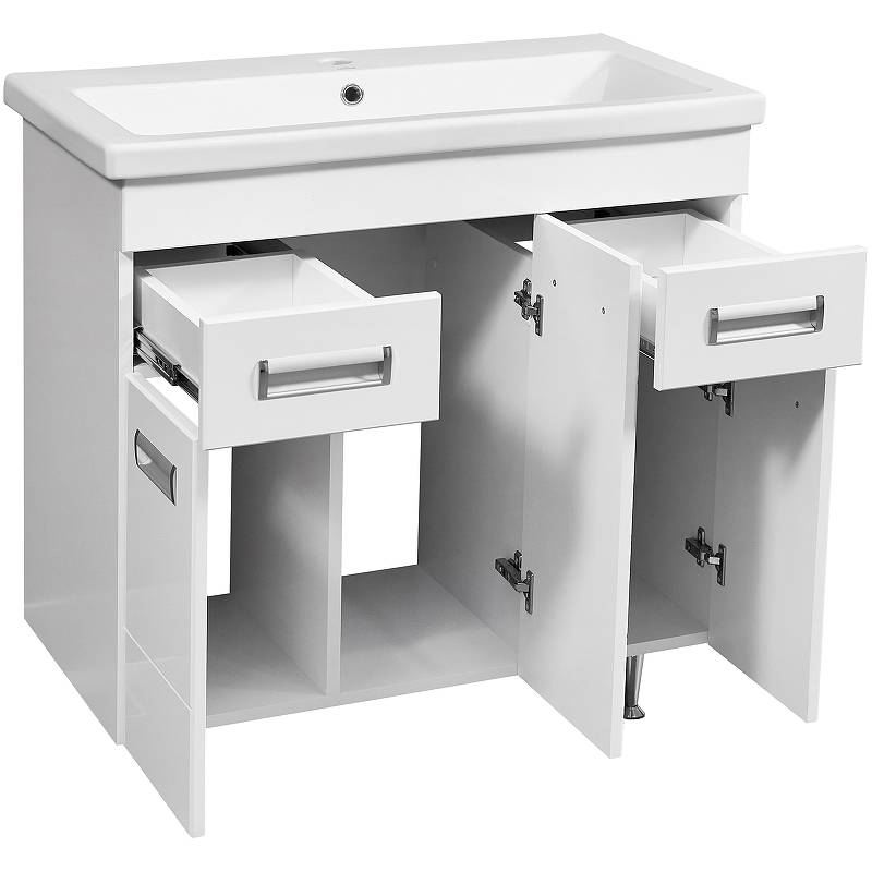 Тумба под раковину Stella Polar Фиора Сомо 80 белый SP-00000213 - 1