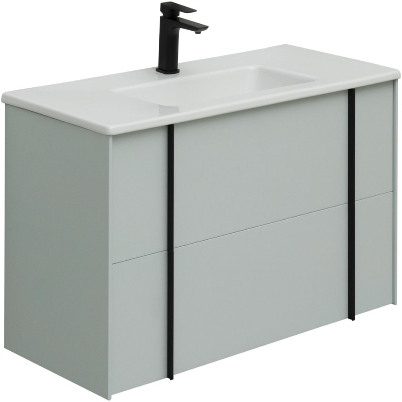 Тумба под раковину Allen Brau Reality 100 светло - зеленый матовый 1.32007.PWM - 0