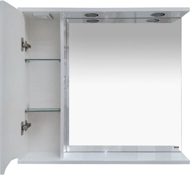 Мебель для ванной Misty Элвис 85 белая - 9