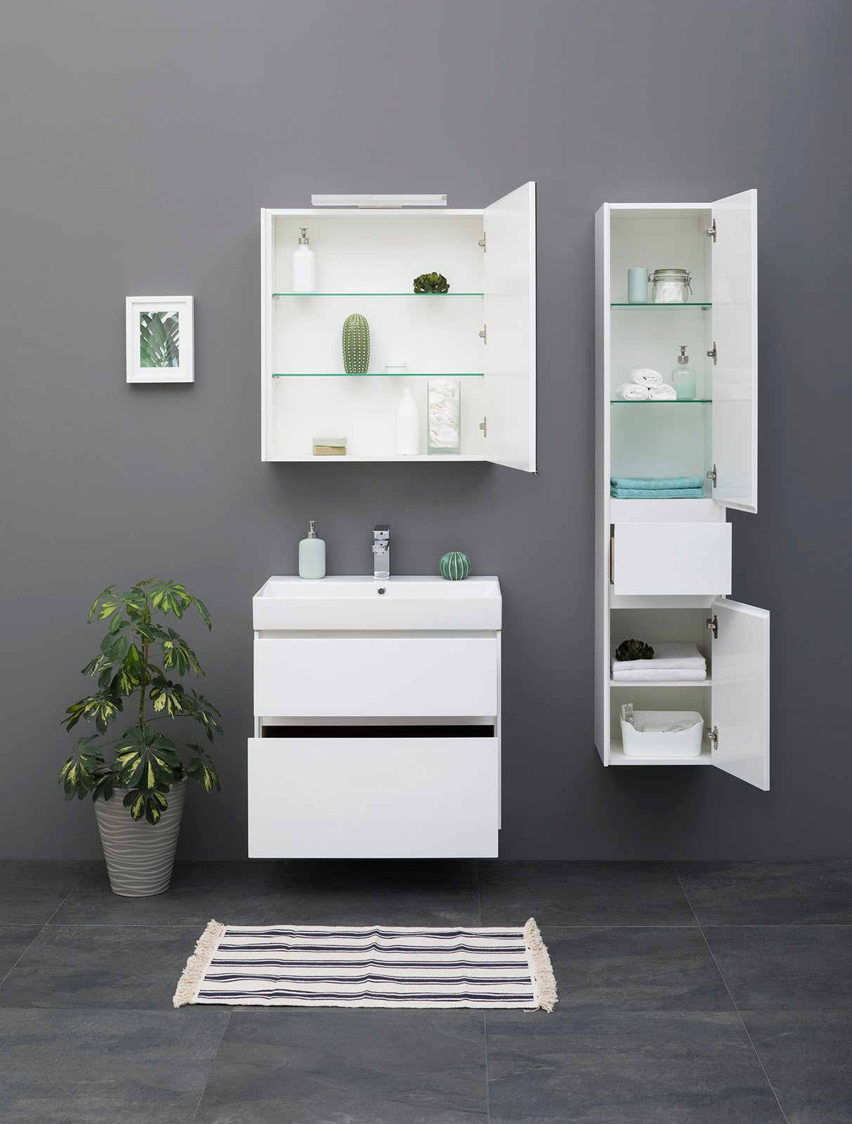 Шкаф-пенал Aquanet Бруклин 35 R 203966 - 6