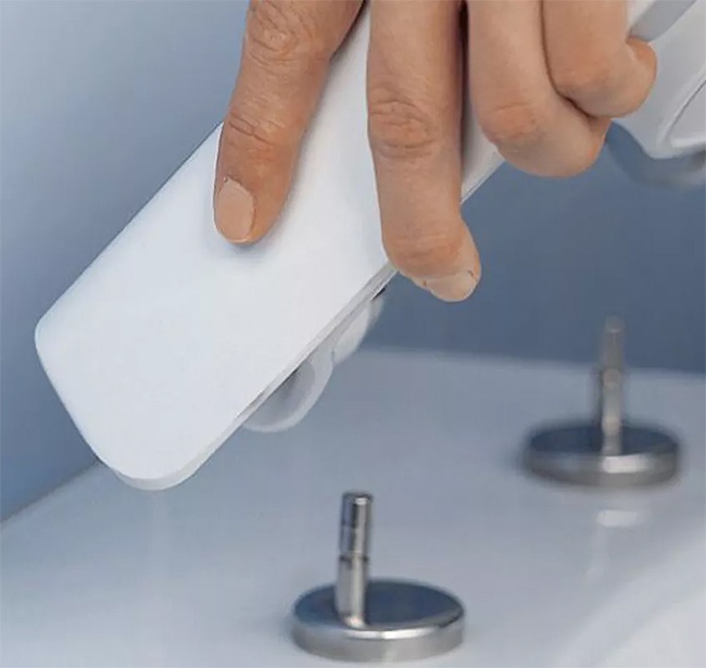 Сиденье для унитаза Villeroy&Boch Subway белое с системой микролифт 9M65S101 - 2