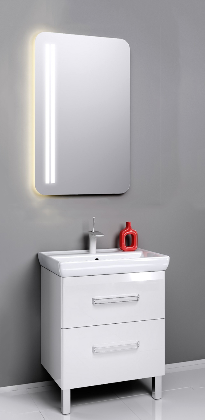 Тумба с раковиной Aqwella Нео 70 напольная - 1