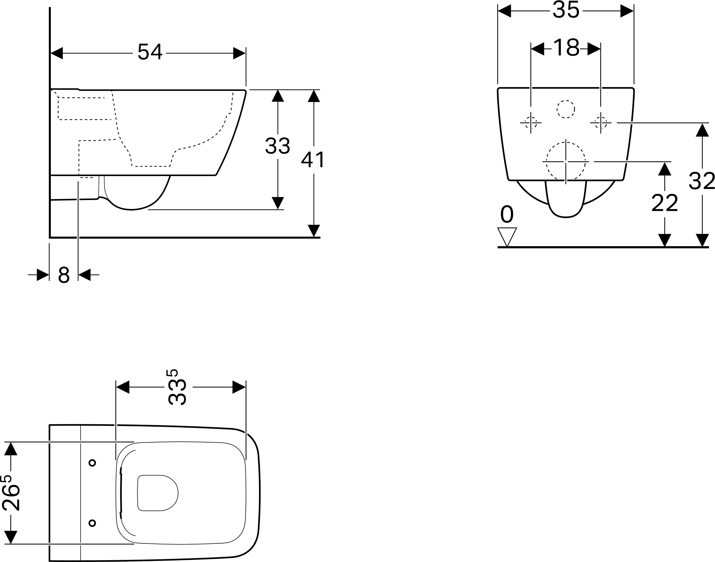 Унитаз подвесной Geberit iCon Square - 3