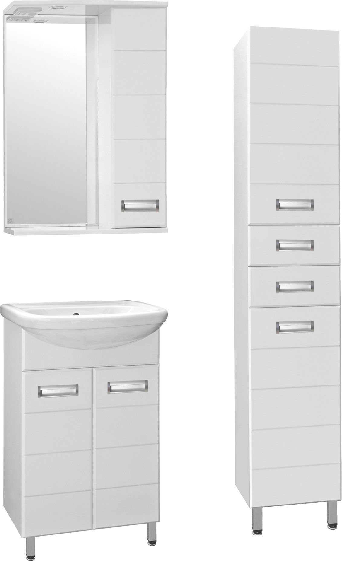 Зеркало-шкаф Style Line Ирис 55 см  ЛС-00000018 - 3