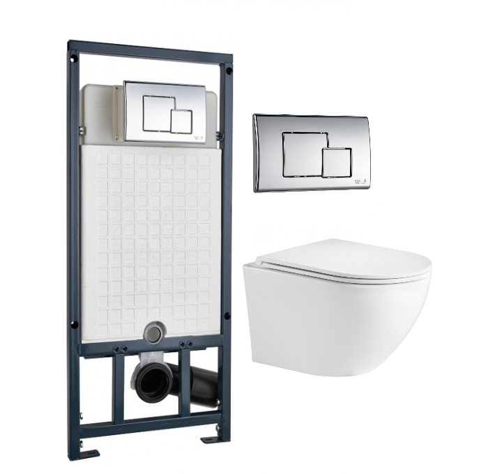 Комплект Weltwasser MARBERG 507 + MERZBACH 004 GL-WT + MAR 507 SE  10000006979 - 0