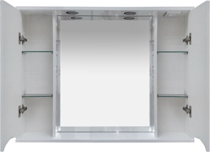 Мебель для ванной Misty Элвис 105 белая - 8