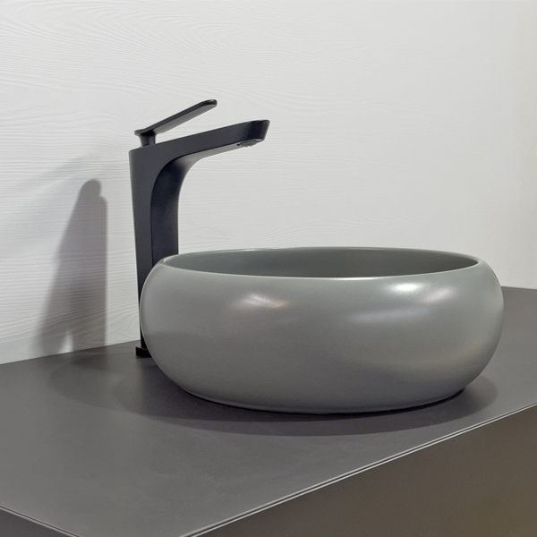 COMFORTY. Раковина COMFORTY 113MH светло серая матовая 00-00012226 - 6