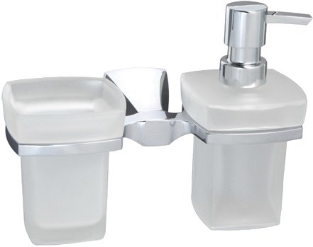 Дозатор Wasserkraft Wern K-2589 со стаканом - 0