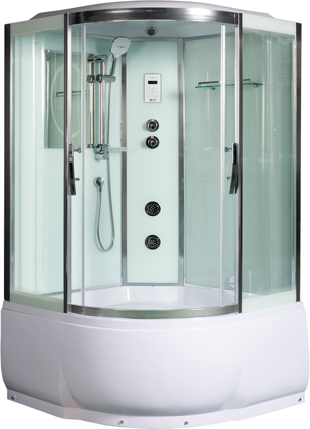 Душевая кабина Weltwasser WW500 Emmer 13555 135х135 хром  10000003290 - 0