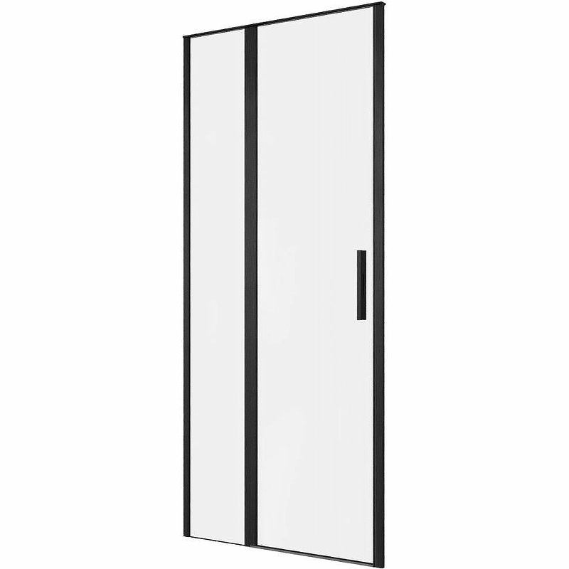 Душевая дверь Allen Brau Priority 90 профиль черный матовый стекло прозрачное 3.31027.BBA - 0