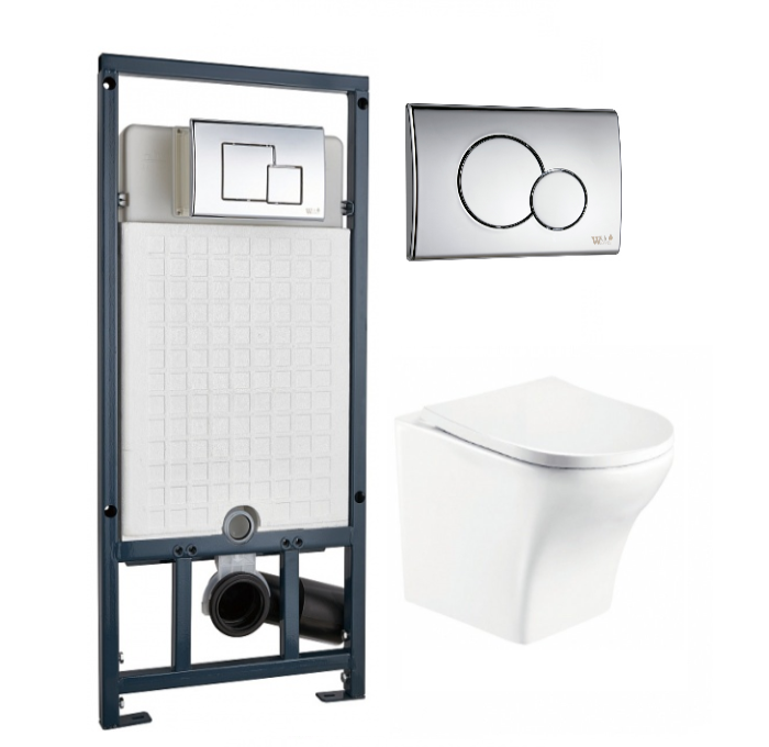 Комплект Weltwasser MARBERG 507 + ODENBACH 004 GL-WT + MAR 507 RD  10000006982 - 0