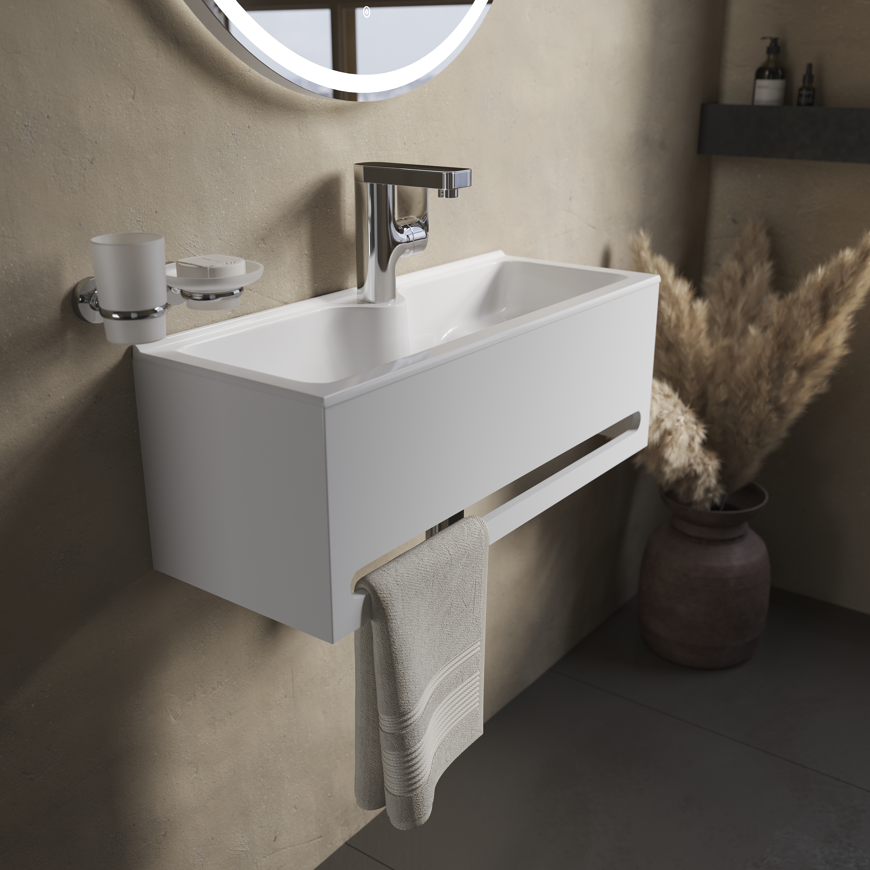 Тумба с раковиной DIWO Казань 70 РК70 - 2