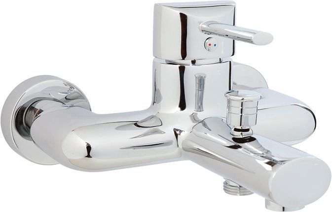 Смеситель для ванны с душем GPD Fonte хром MBB15 - 0