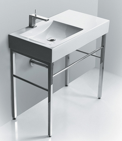 Раковина накладная Simas Frozen белая FZ11 bi 0 - 1