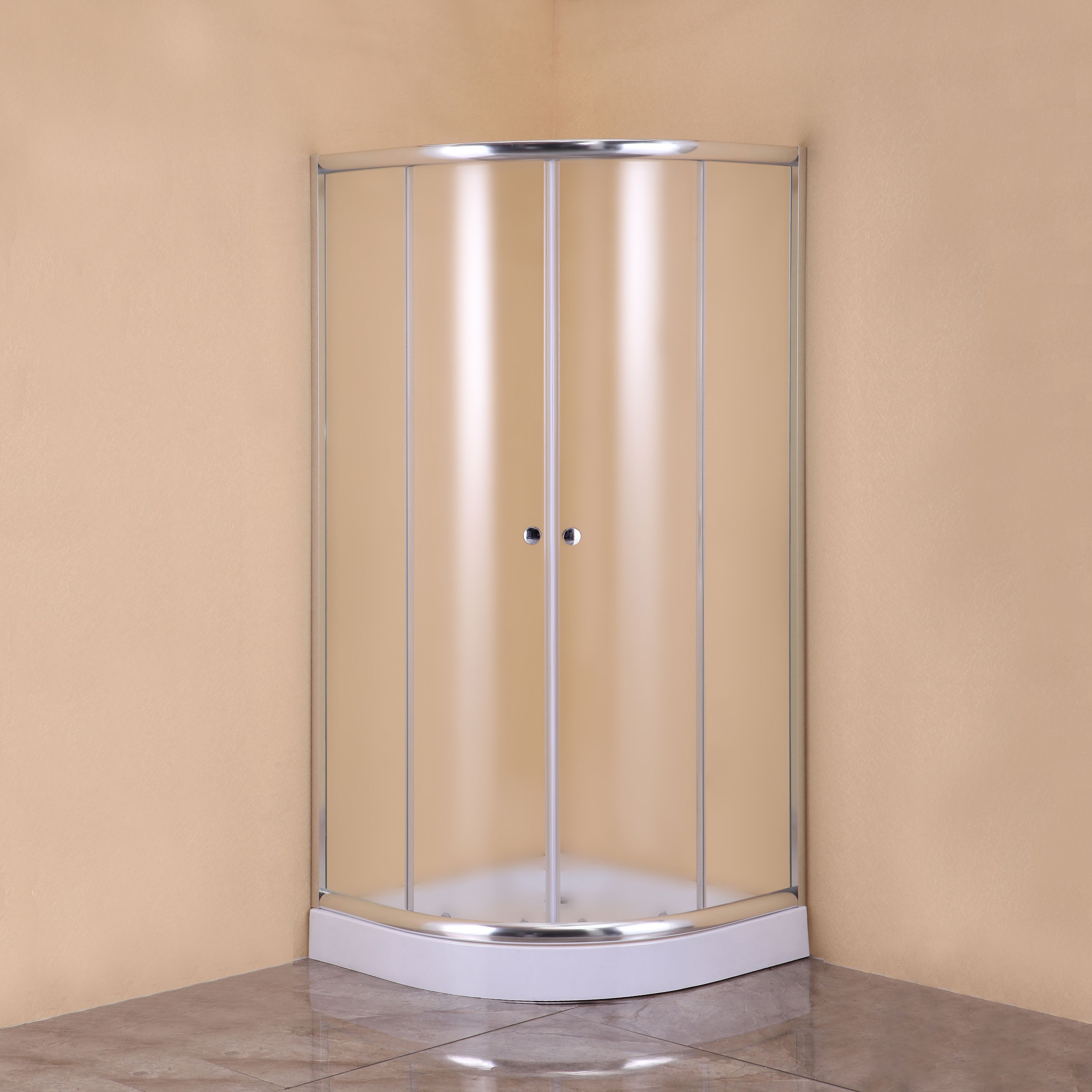 Душевой уголок Agger A01 090MCR 90х90, матовое стекло A01-090MCR - 0