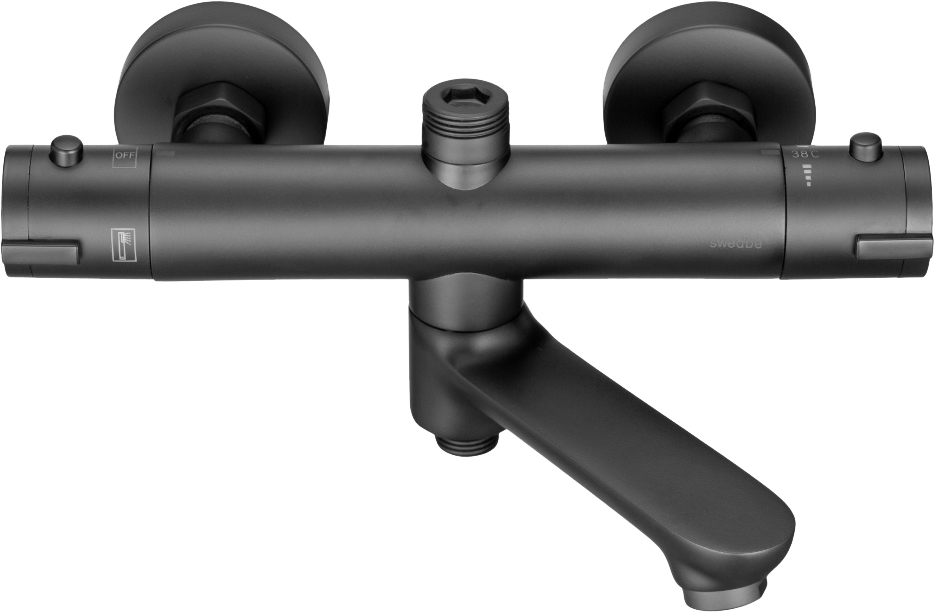 Душевая стойка Swedbe Hermes черный матовый  5116B - 7