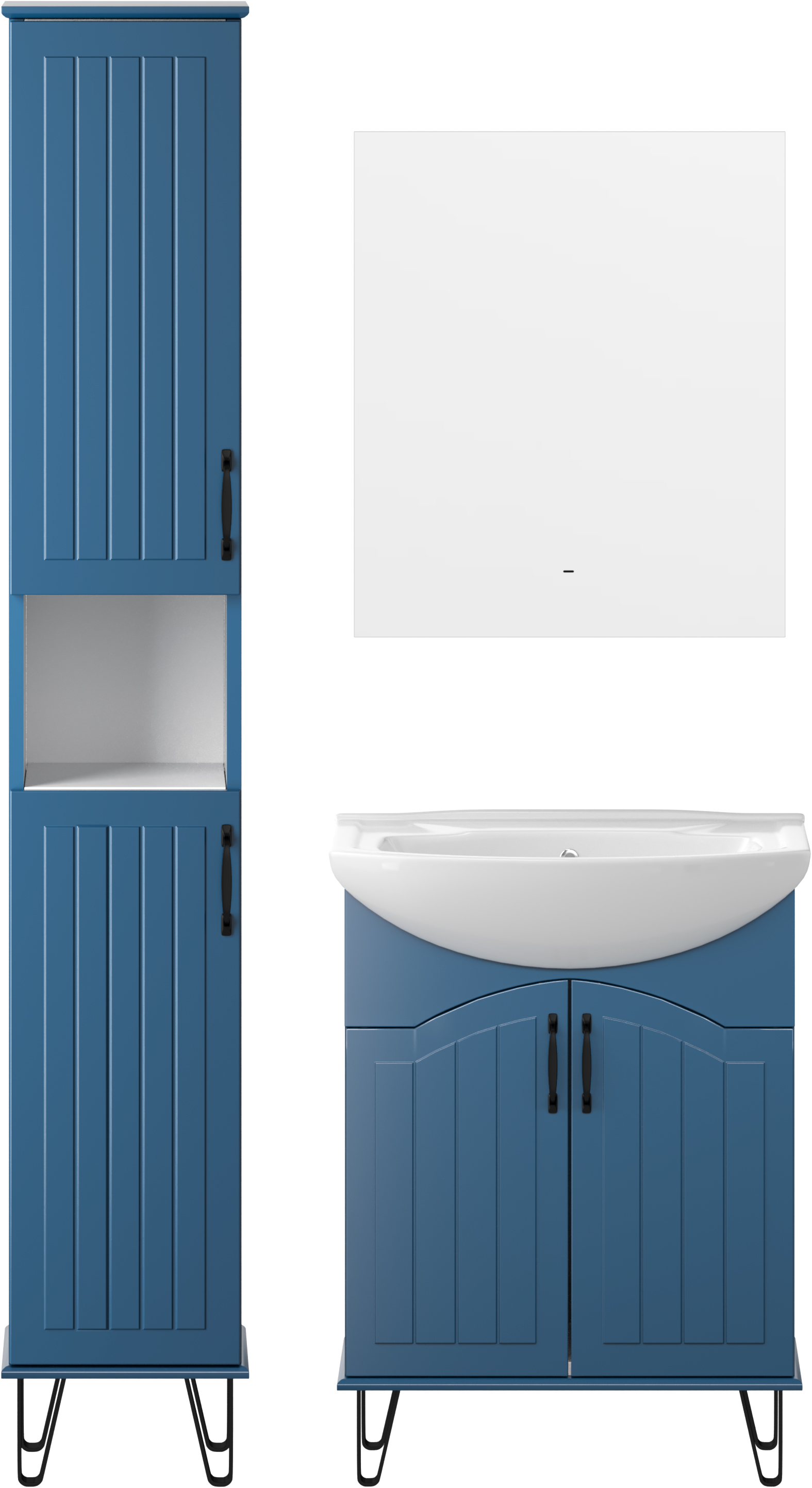Мебель для ванной DIWO Сочи 65 синяя 564076 - 7
