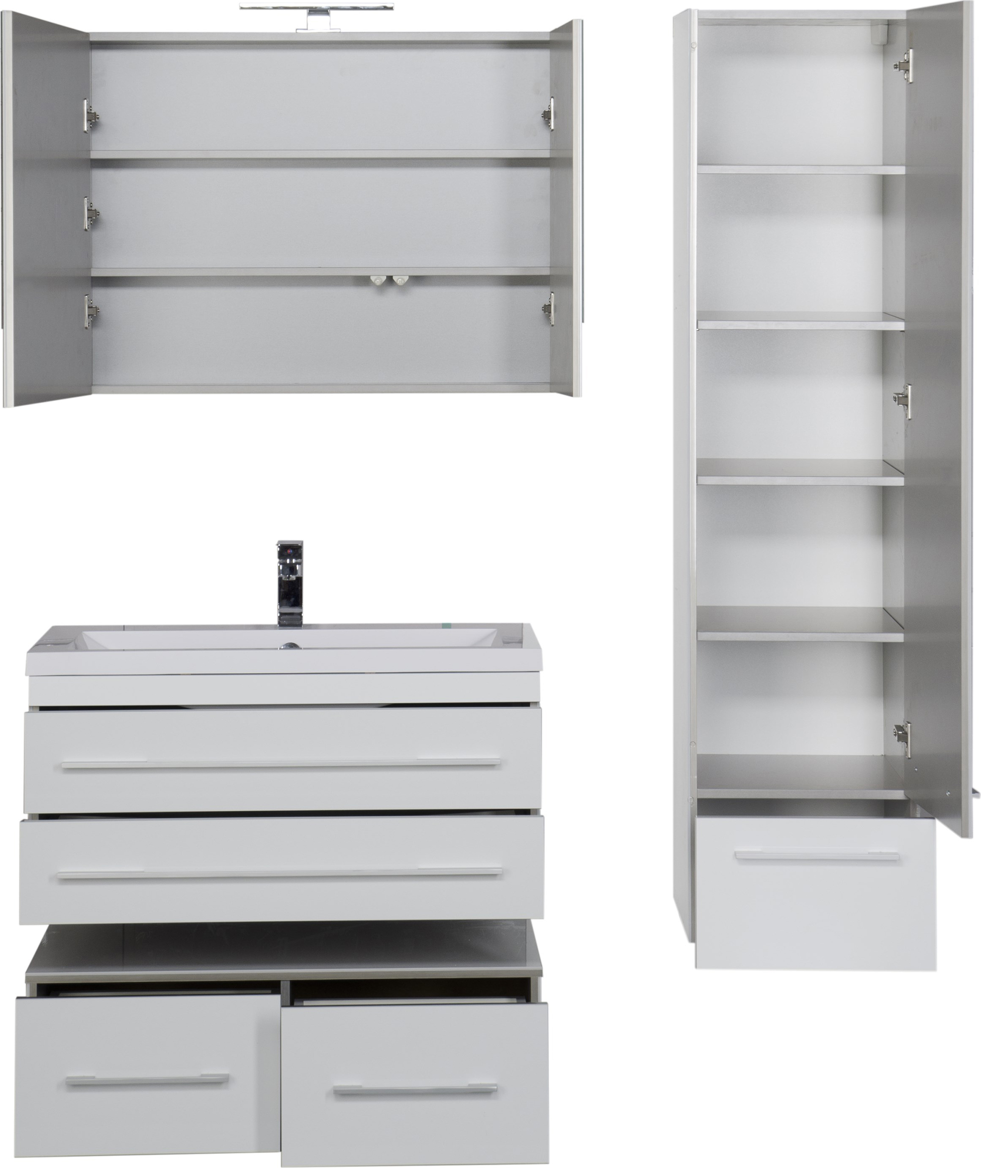 Тумба для комплекта Aquanet Верона 90 подвесная белая 172335 - 31