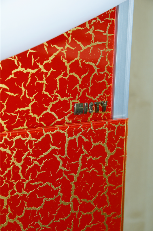 Джулия - 105 Тумба прямая КРАКОЛЕТ красный Л-Джу01105-0413Пр - 2