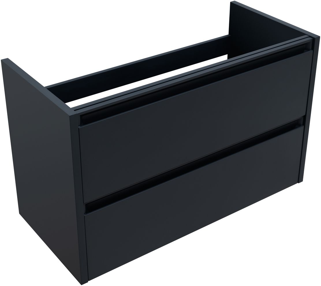 Тумба под раковину Allen Brau Fantasy 100 черный матовый 1.11003.AM - 7