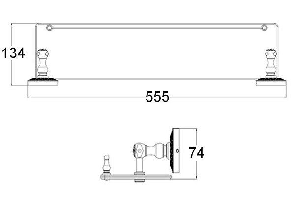 Полка Zorg Antic AZR 15 BR - 1
