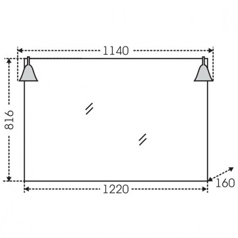 Комплект мебели Санта Монарх 120 белый - 9