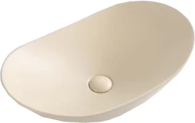 Раковина накладная BelBagno 60.5 см бежевый матовый  BB1404-H316  - 0