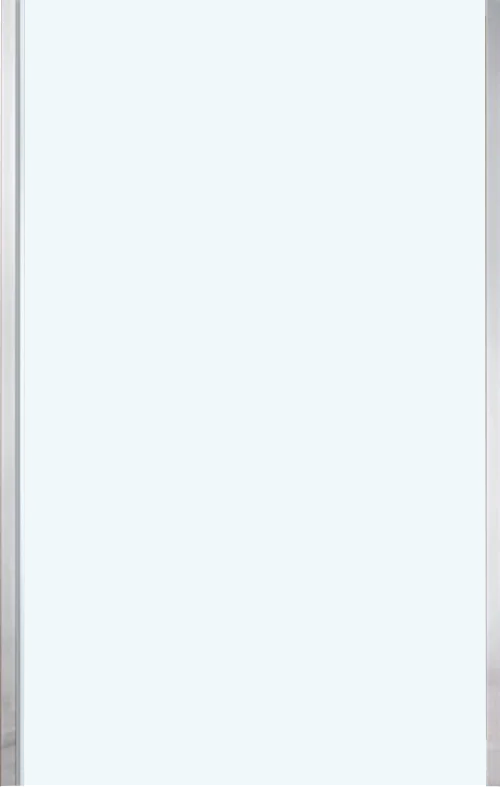 Боковая стенка Vincea Garda 90х190 хром стекло прозрачное VSG-1G900CL - 0