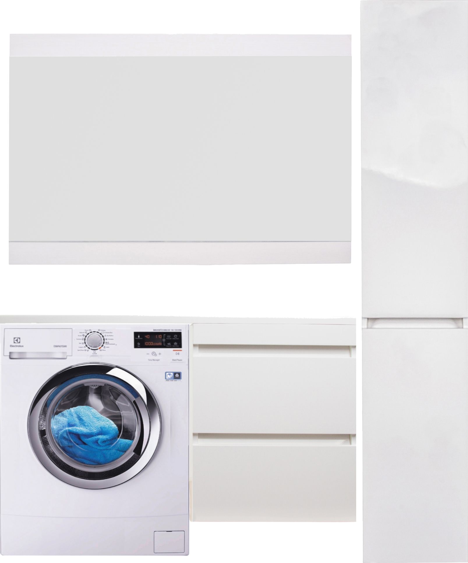 Тумба для комплекта Style Line Даллас 110 Люкс Plus подвесная СС-00000704 - 1