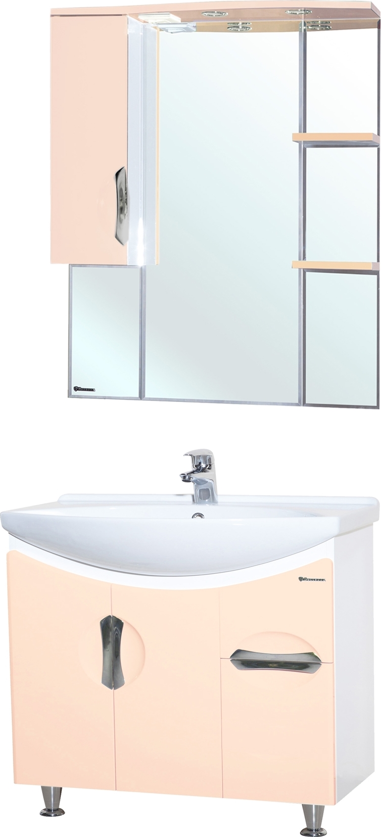 Мебель для ванной Bellezza Лагуна 75 бежевая - 0