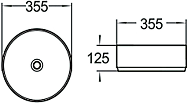 Рукомойник SantiLine SL-1037 - 1