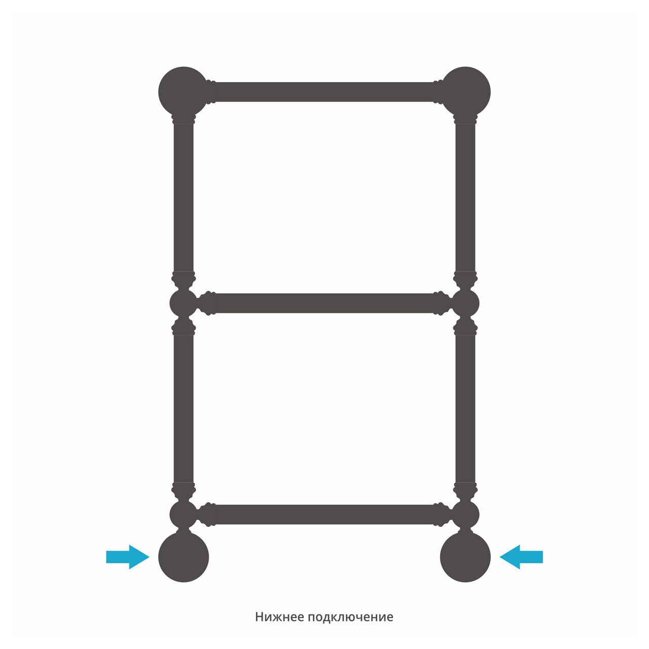Полотенцесушитель водяной ДР 