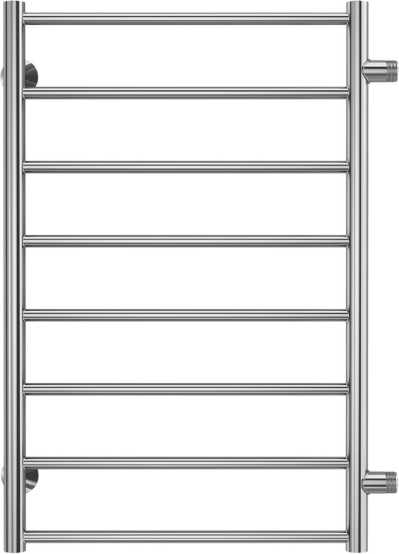 Водяной полотенцесушитель Terminus  Аврора П8 500x800 Хром боковое подключение 4670078529930 - 0