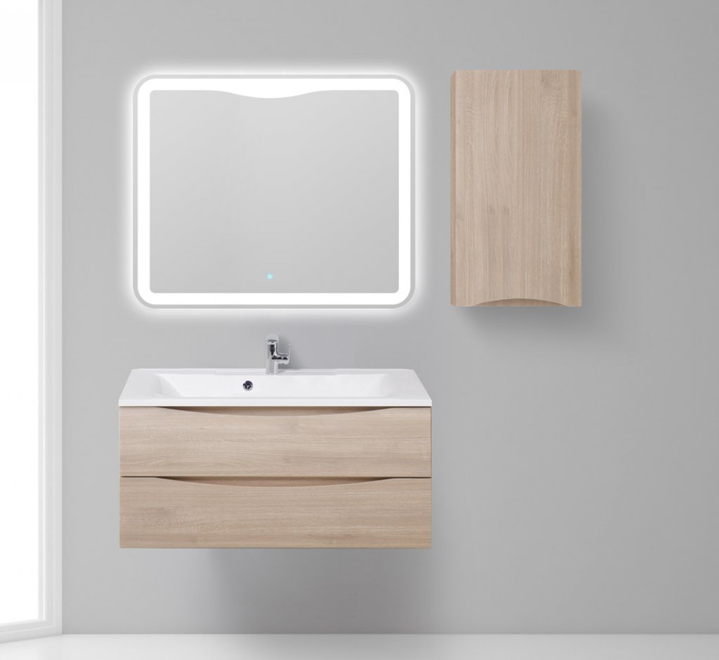 Шкаф BelBagno Fly-Marino R bianco lucido FLY-MARINO-750-1A-SC-BL-P-R - 0