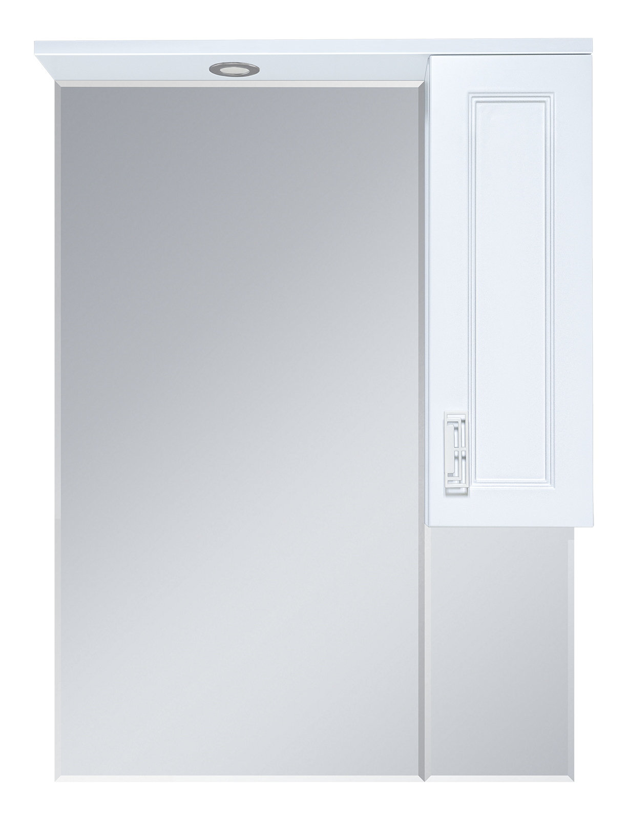 Зеркало-шкаф Misty Дива 65 правое белое с подсветкой П-Див04065-013П - 0