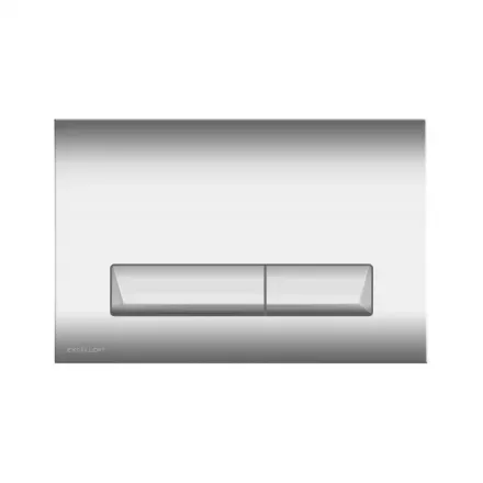 Кнопка смыва Excellent Platto хром глянцевый INEX.PL230.150.CR - 0