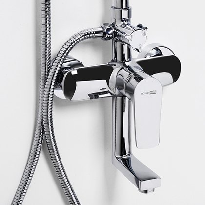 Душевая стойка Wasserkraft хром A16601 - 4
