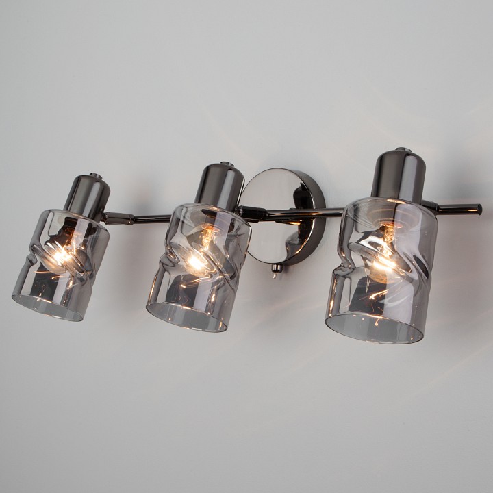 Бра Eurosvet Ansa 20120/3 чёрный жемчуг - 0