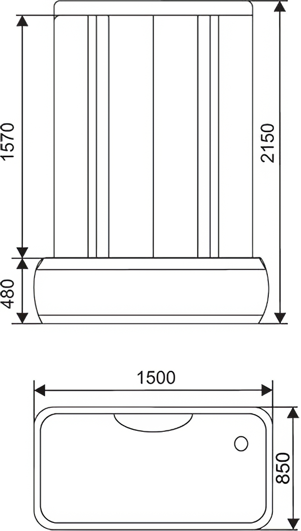 Душевой бокс Arcus AS-205 - 2