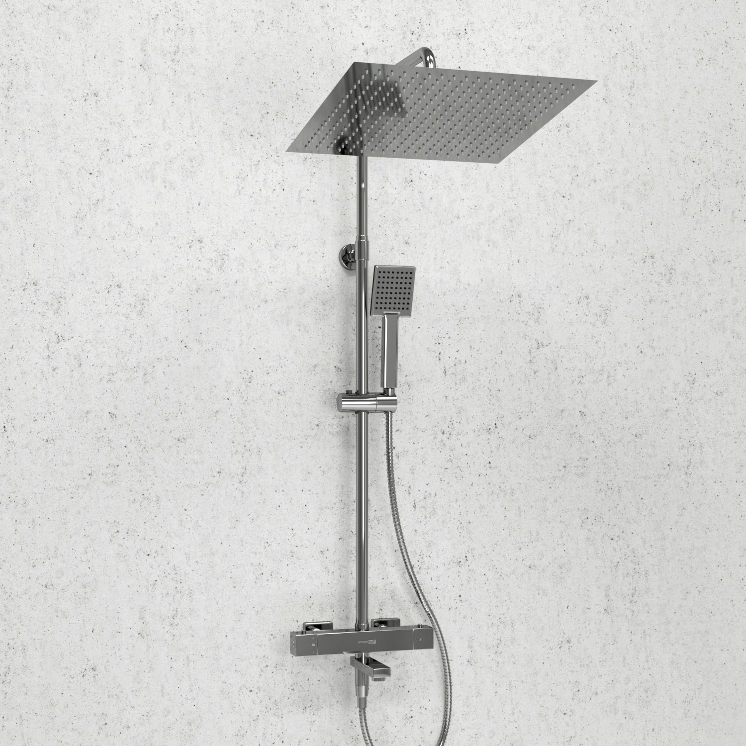 Душевая система WasserKraft 40 с термостатом хром A199.119.141.010.CH Thermo - 1