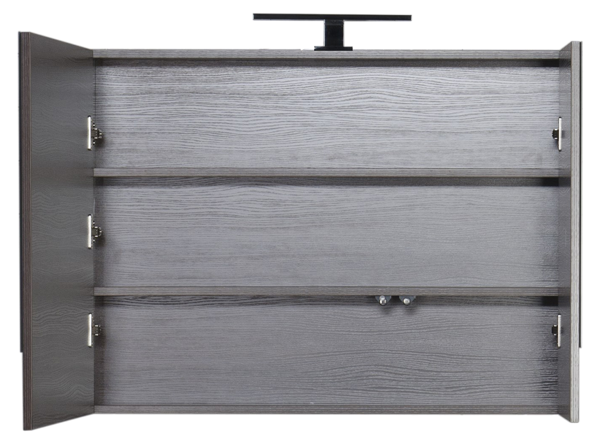 Зеркало-шкаф Aquanet Нота 90 камерино венге 159110 - 5