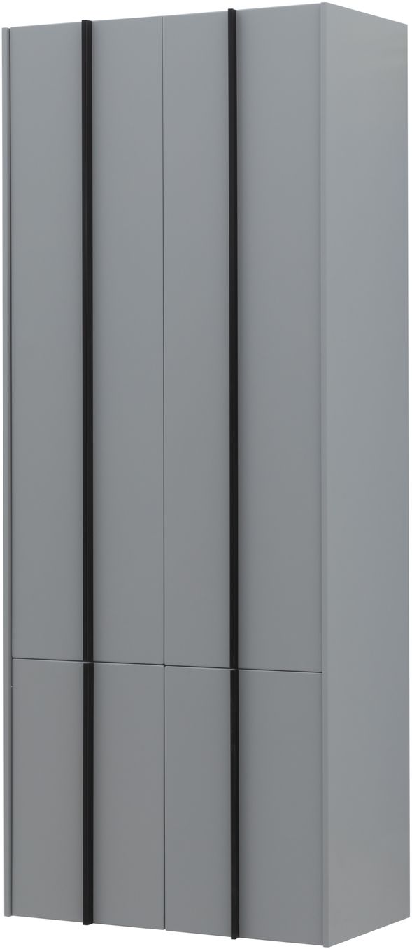 Шкаф пенал Allen Brau Reality 60 подвесной серый матовый 1.32003.PGM - 6