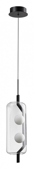 Подвесной светильник Arte Lamp Geneva A2341SP-2BK - 1