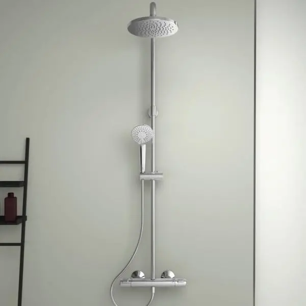 Душевая стойка Ideal Standard Creatherm с термостатом хром A7701AA - 5