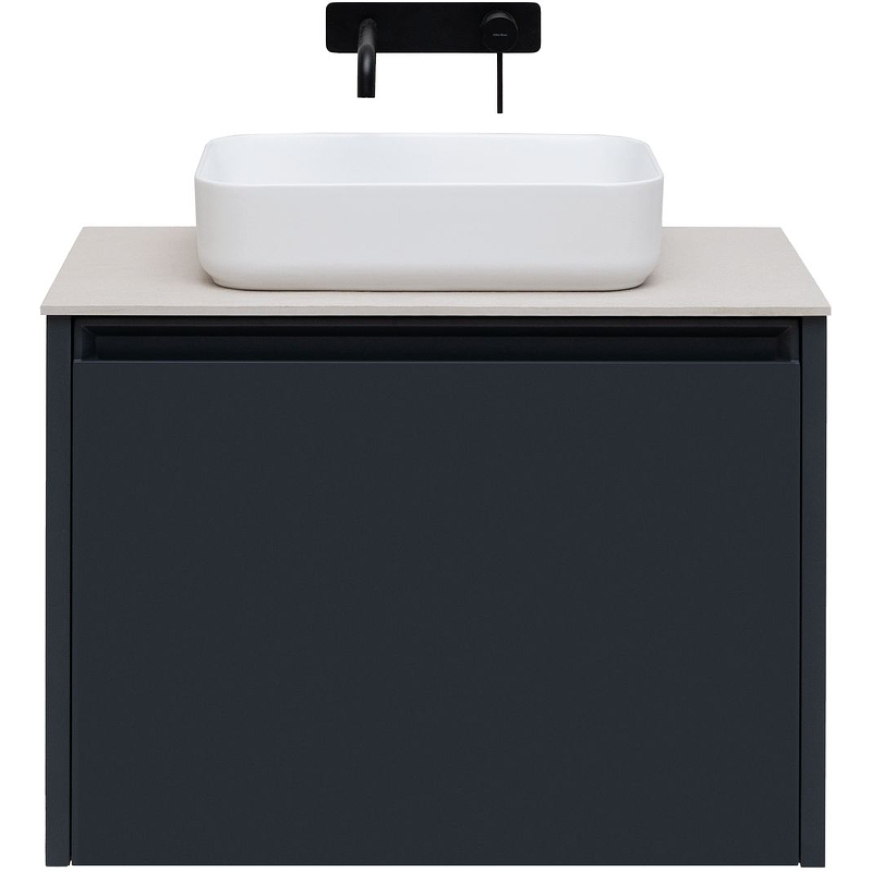 Тумба под раковину Allen Brau Fantasy 80 черный матовый 1.11002.AM - 2