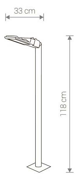 Наземный высокий светильник Nowodvorski Pathway 9420 - 2